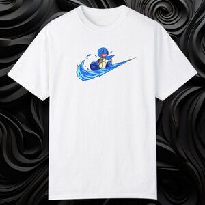 Pokemon T-Shirt Squirrel Cute Cartoon Anime Graphic Retro Fan Gift Tee 129